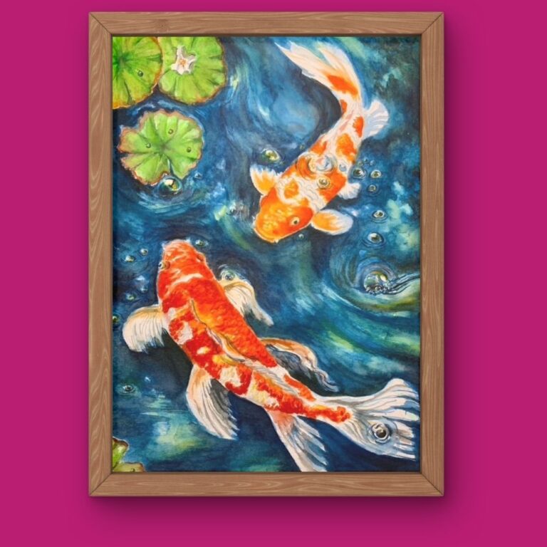 Ilustración Magia Koi