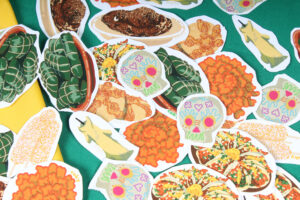 Stickers dia de muertos